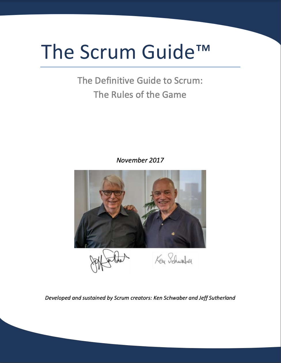 Scrum Guide Nov 2017