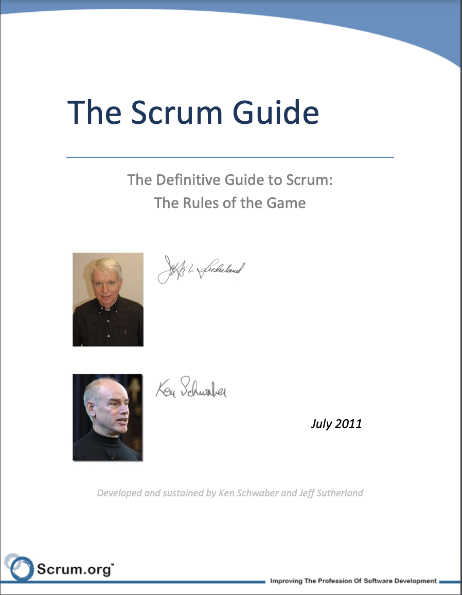 Scrum Guide Jul 2011