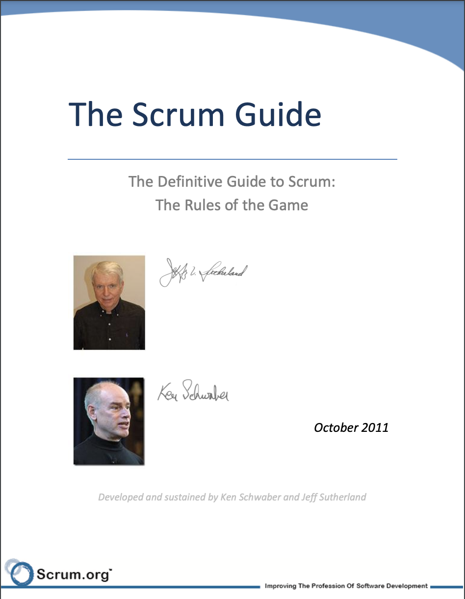 Scrum Guide Oct 2011